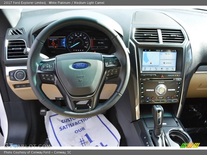 Dashboard of 2017 Explorer Limited