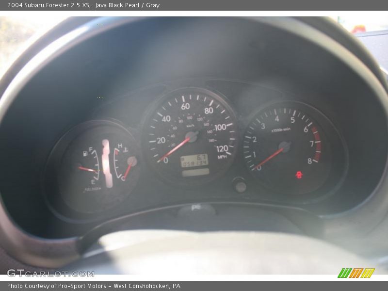 Java Black Pearl / Gray 2004 Subaru Forester 2.5 XS