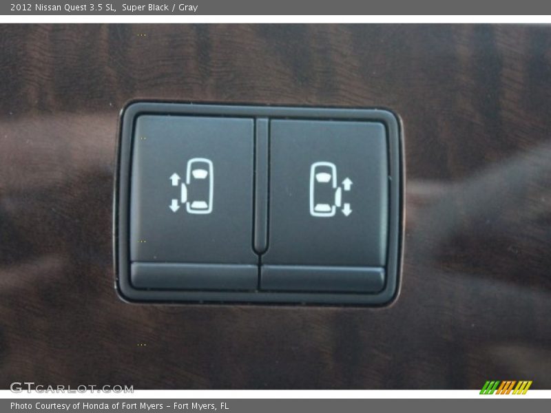 Super Black / Gray 2012 Nissan Quest 3.5 SL