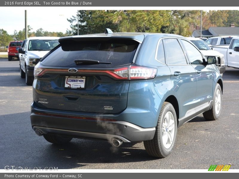 Too Good to Be Blue / Dune 2016 Ford Edge SEL