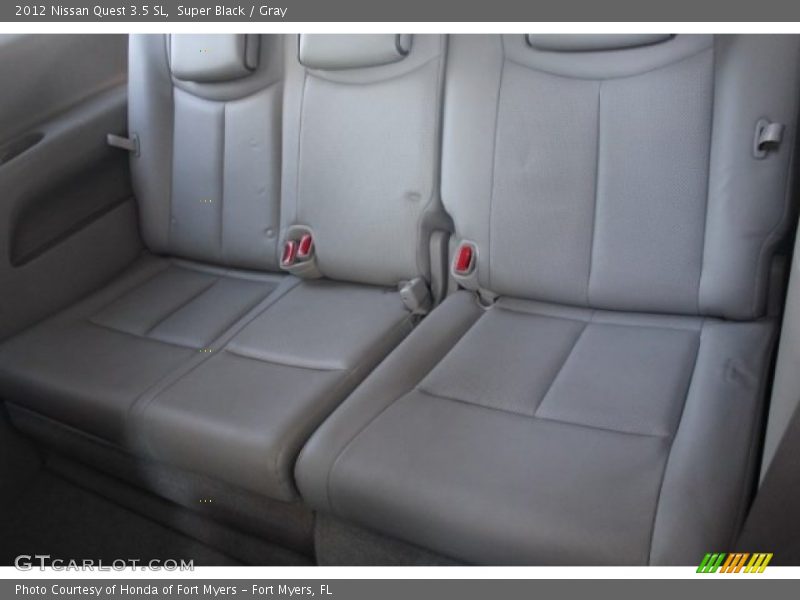 Super Black / Gray 2012 Nissan Quest 3.5 SL