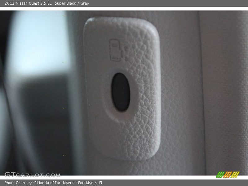 Super Black / Gray 2012 Nissan Quest 3.5 SL