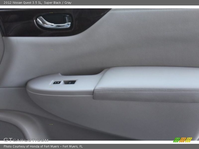 Super Black / Gray 2012 Nissan Quest 3.5 SL