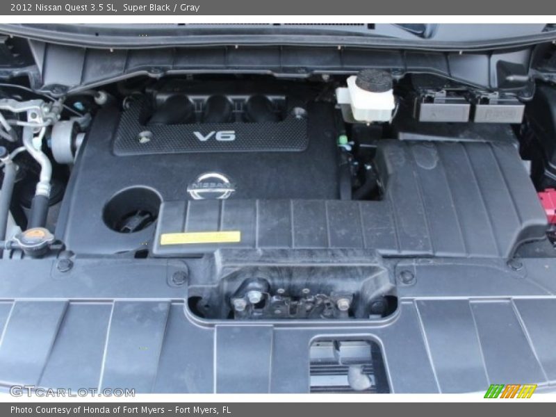 Super Black / Gray 2012 Nissan Quest 3.5 SL