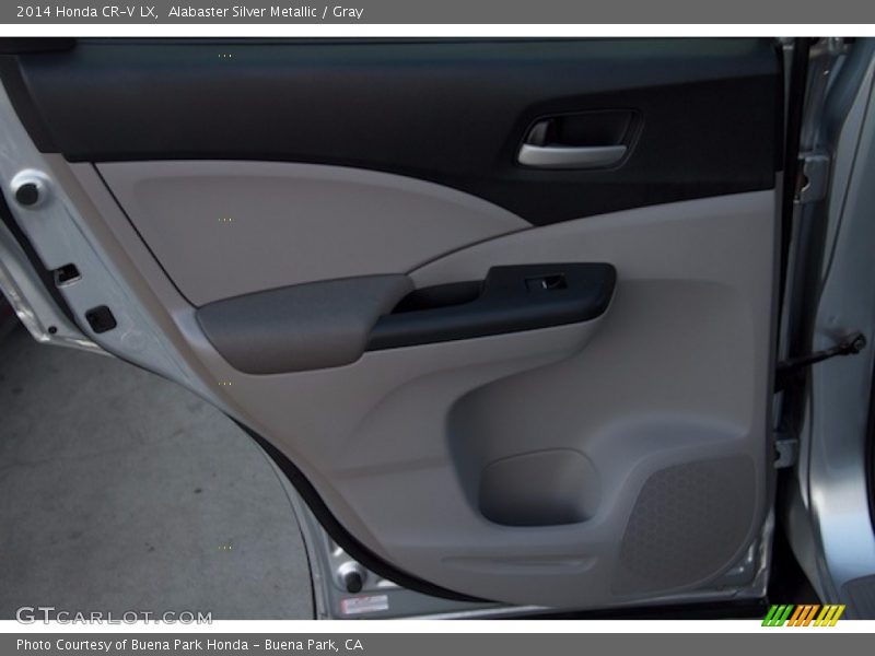 Alabaster Silver Metallic / Gray 2014 Honda CR-V LX