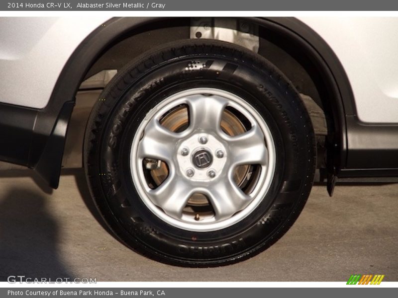 Alabaster Silver Metallic / Gray 2014 Honda CR-V LX