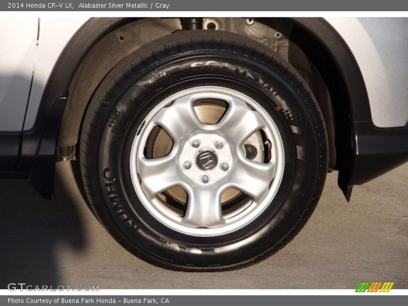 Alabaster Silver Metallic / Gray 2014 Honda CR-V LX