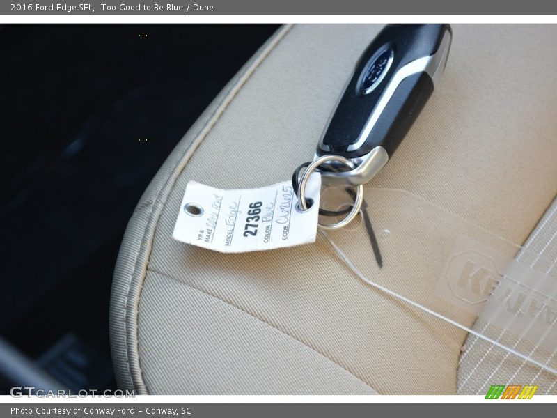 Too Good to Be Blue / Dune 2016 Ford Edge SEL