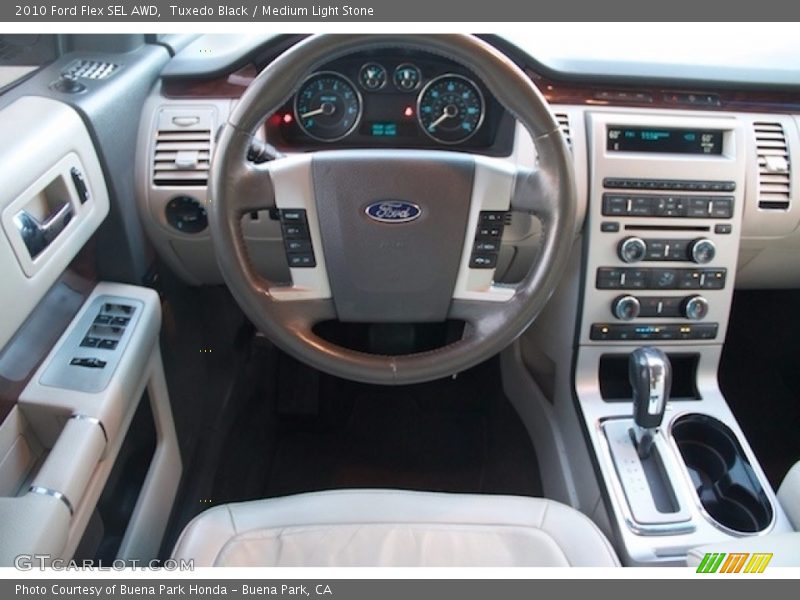 Tuxedo Black / Medium Light Stone 2010 Ford Flex SEL AWD