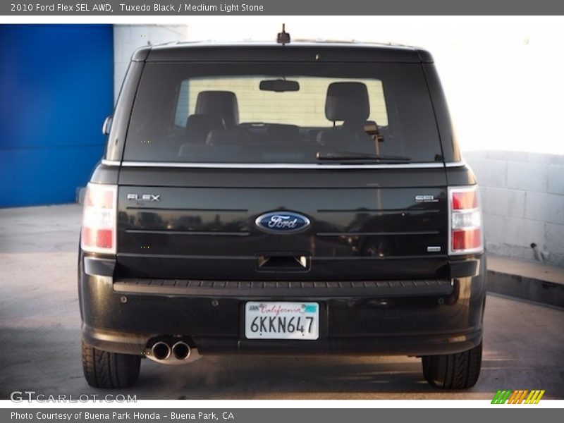 Tuxedo Black / Medium Light Stone 2010 Ford Flex SEL AWD