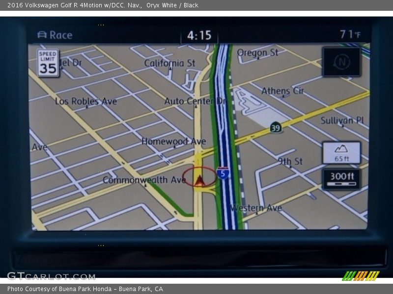 Oryx White / Black 2016 Volkswagen Golf R 4Motion w/DCC. Nav.