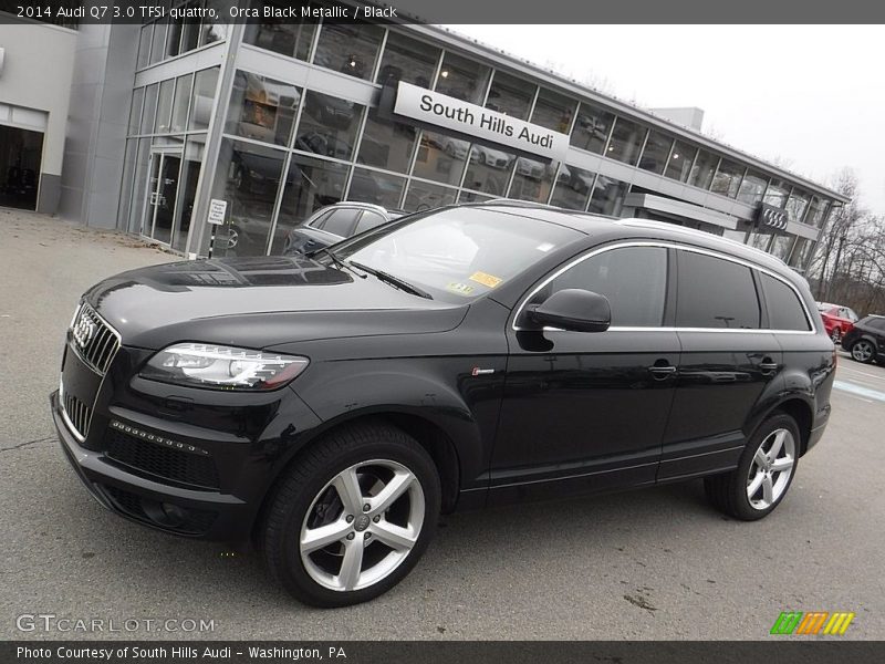 Orca Black Metallic / Black 2014 Audi Q7 3.0 TFSI quattro