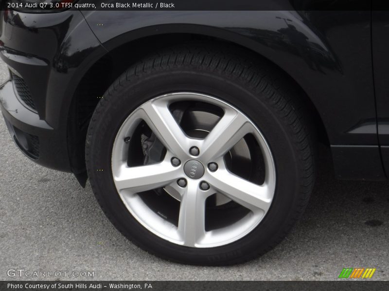 Orca Black Metallic / Black 2014 Audi Q7 3.0 TFSI quattro