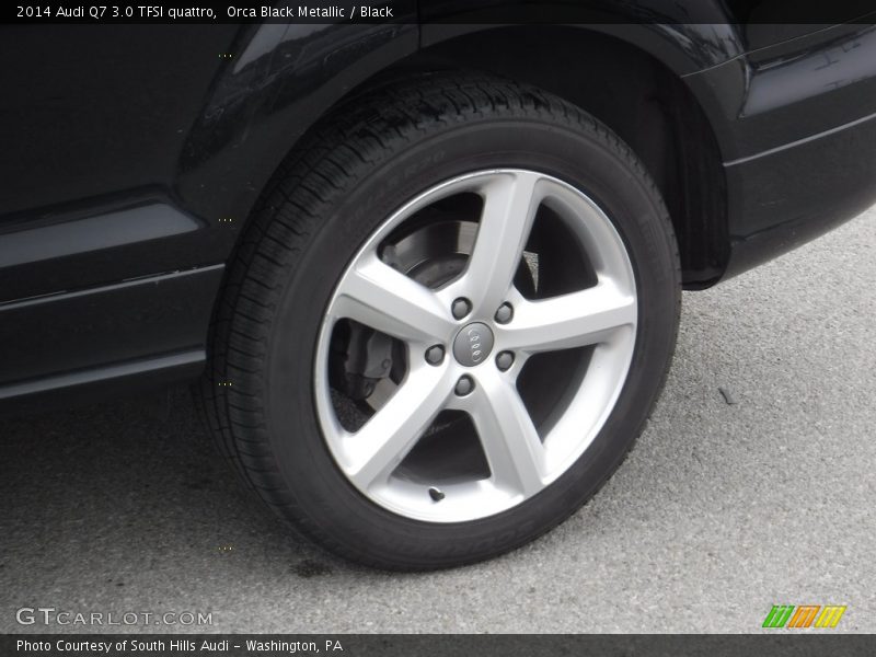 Orca Black Metallic / Black 2014 Audi Q7 3.0 TFSI quattro