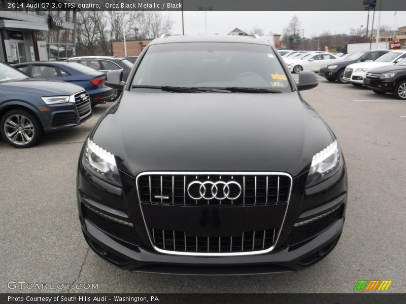 Orca Black Metallic / Black 2014 Audi Q7 3.0 TFSI quattro