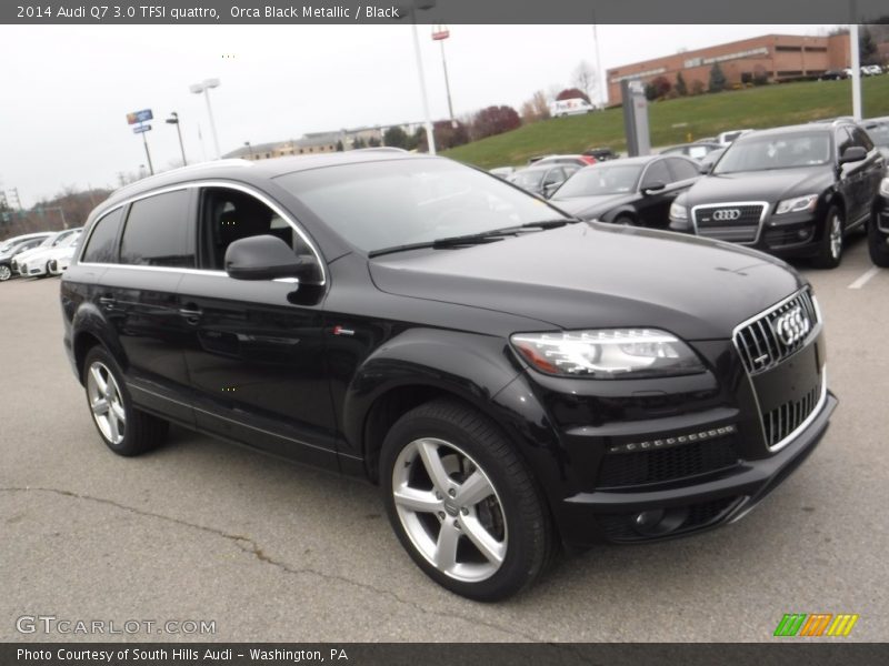 Orca Black Metallic / Black 2014 Audi Q7 3.0 TFSI quattro