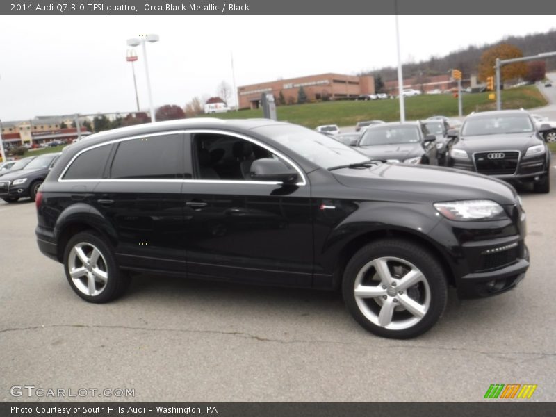 Orca Black Metallic / Black 2014 Audi Q7 3.0 TFSI quattro