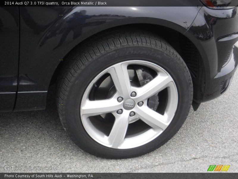 Orca Black Metallic / Black 2014 Audi Q7 3.0 TFSI quattro