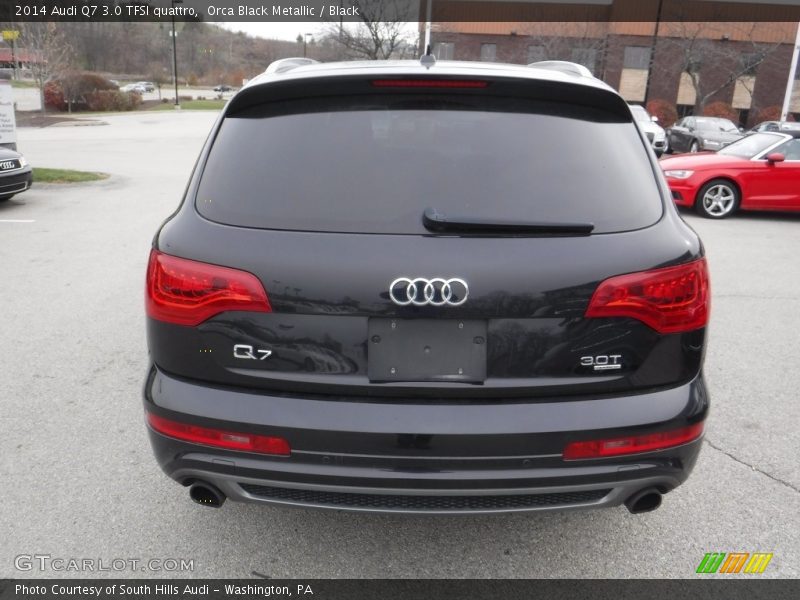 Orca Black Metallic / Black 2014 Audi Q7 3.0 TFSI quattro
