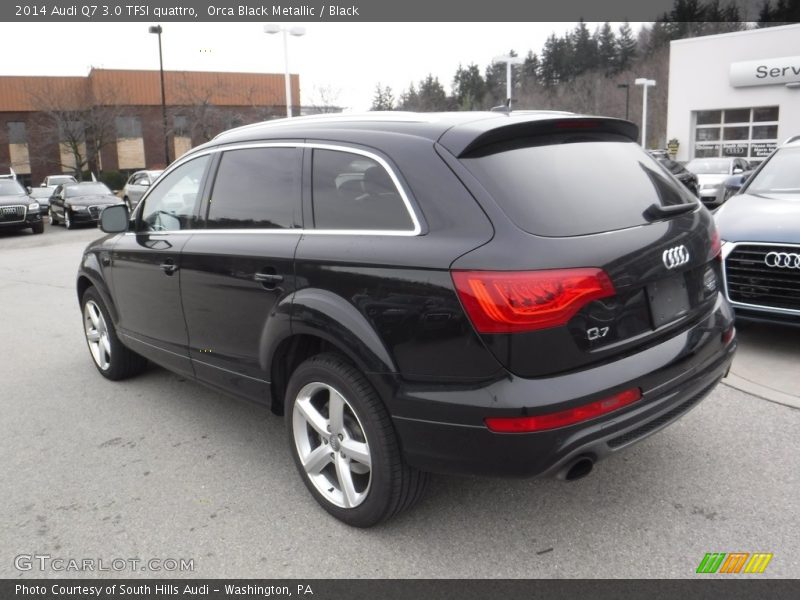 Orca Black Metallic / Black 2014 Audi Q7 3.0 TFSI quattro