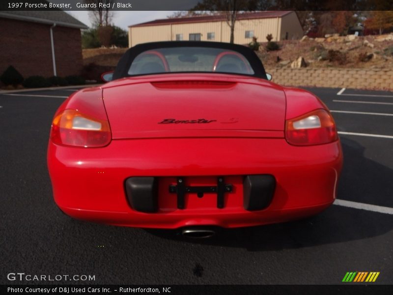 Guards Red / Black 1997 Porsche Boxster