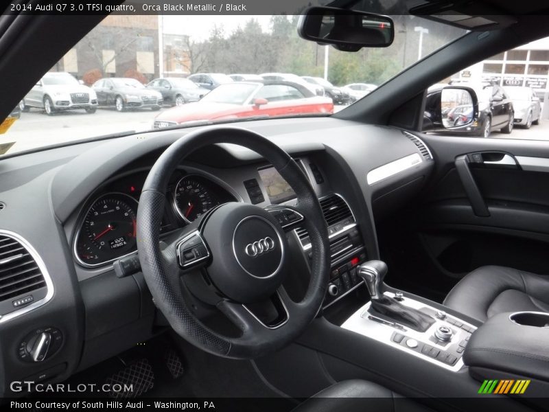 Orca Black Metallic / Black 2014 Audi Q7 3.0 TFSI quattro