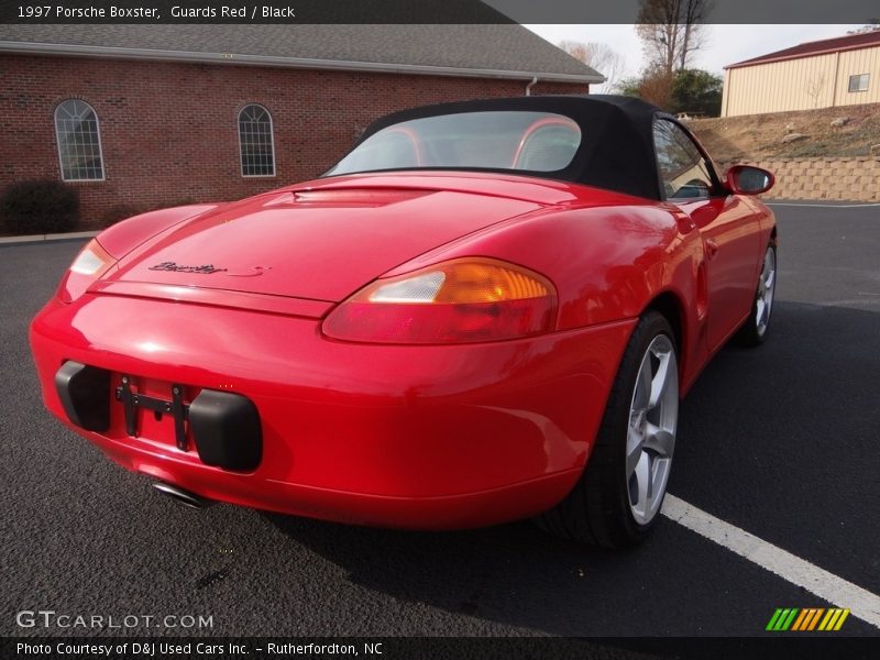 Guards Red / Black 1997 Porsche Boxster