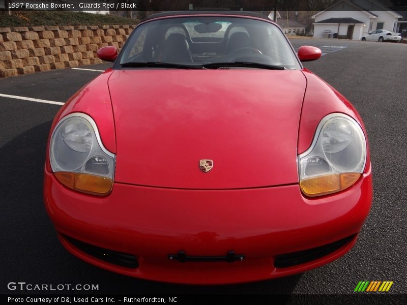 Guards Red / Black 1997 Porsche Boxster