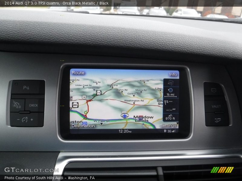 Orca Black Metallic / Black 2014 Audi Q7 3.0 TFSI quattro