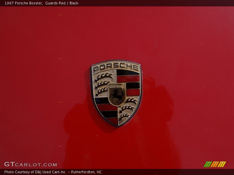 Guards Red / Black 1997 Porsche Boxster