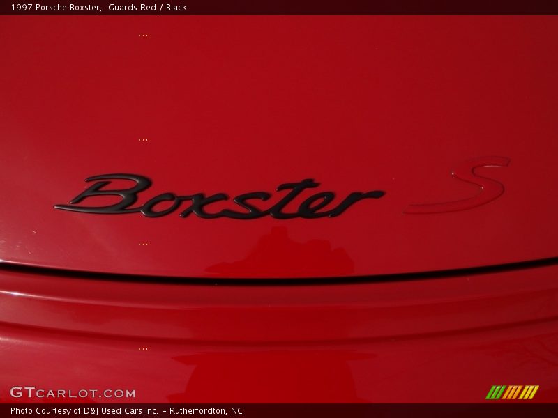 Guards Red / Black 1997 Porsche Boxster
