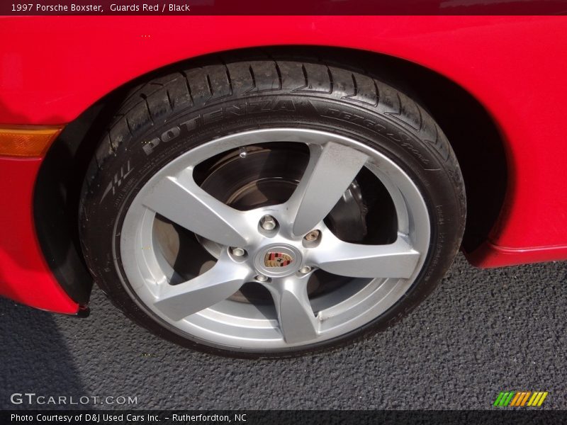 Guards Red / Black 1997 Porsche Boxster