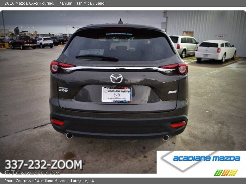 Titanium Flash Mica / Sand 2016 Mazda CX-9 Touring