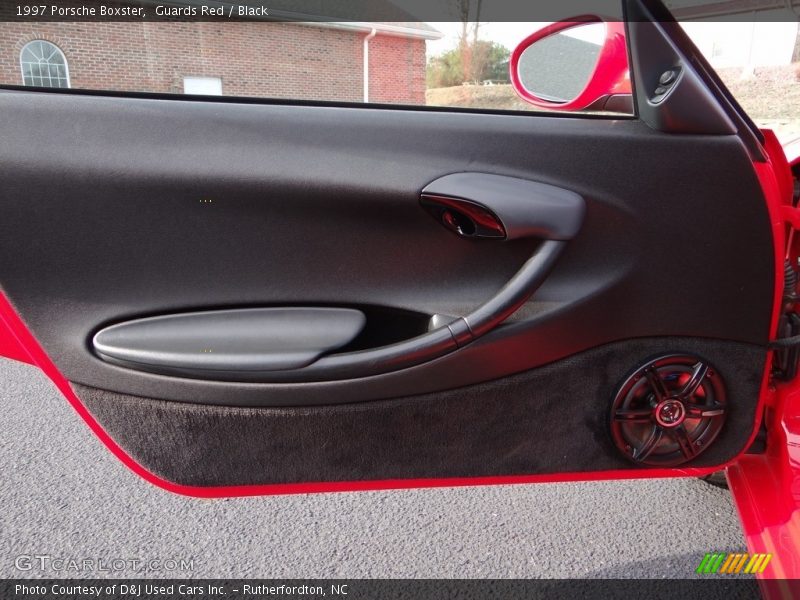 Guards Red / Black 1997 Porsche Boxster