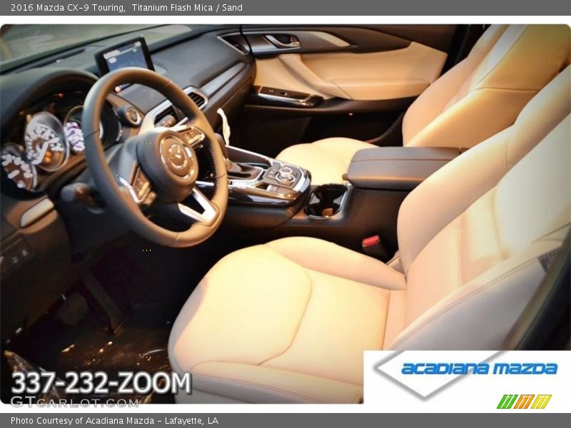 Titanium Flash Mica / Sand 2016 Mazda CX-9 Touring