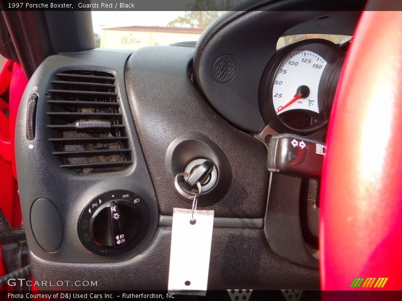 Guards Red / Black 1997 Porsche Boxster