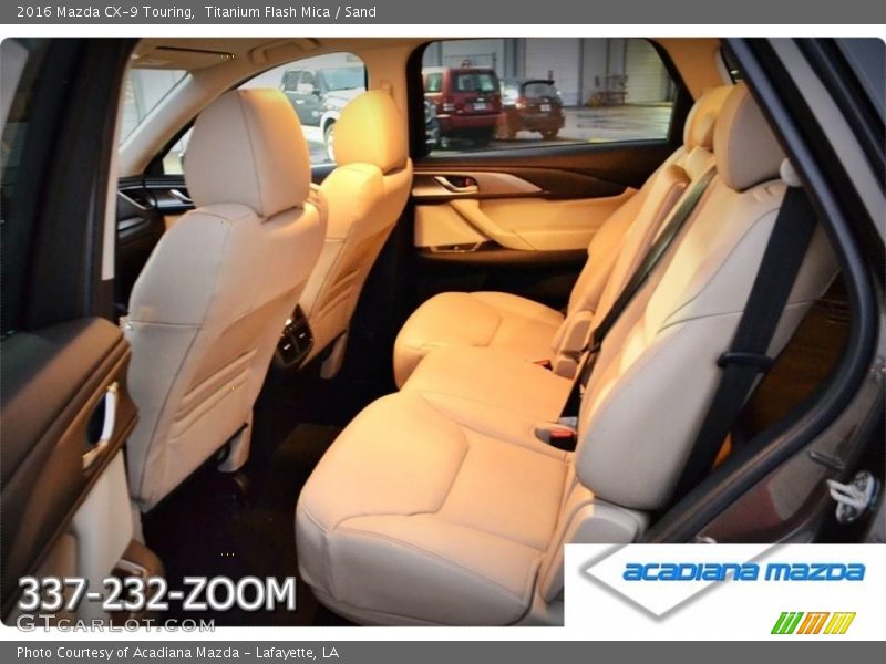 Titanium Flash Mica / Sand 2016 Mazda CX-9 Touring