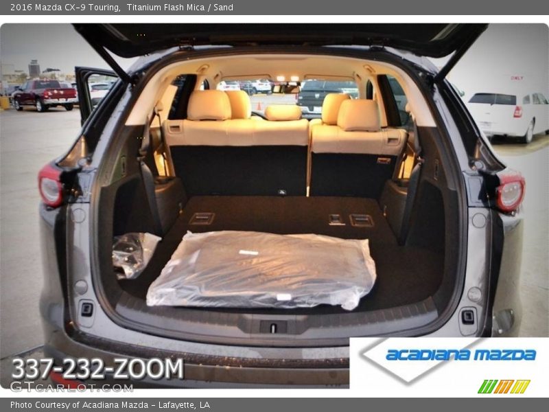Titanium Flash Mica / Sand 2016 Mazda CX-9 Touring