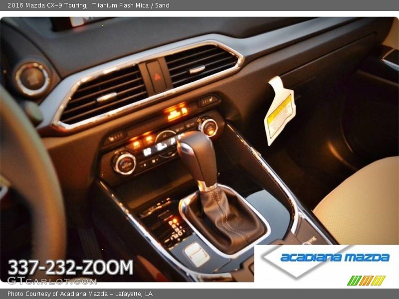 Titanium Flash Mica / Sand 2016 Mazda CX-9 Touring