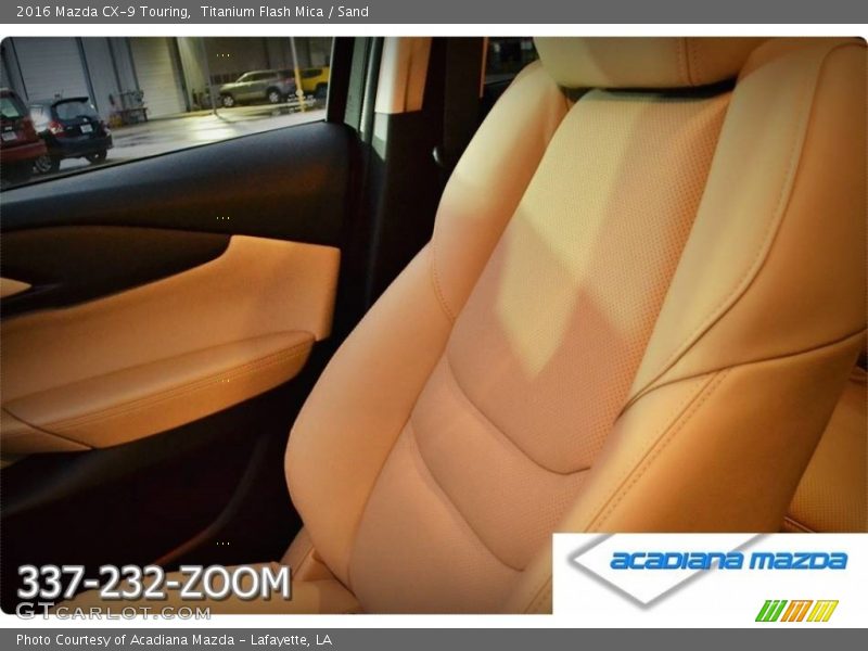 Titanium Flash Mica / Sand 2016 Mazda CX-9 Touring