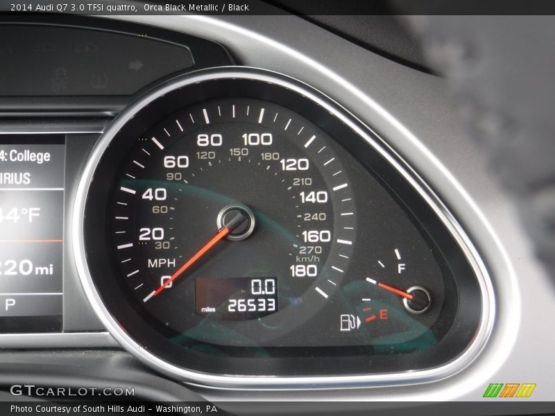 Orca Black Metallic / Black 2014 Audi Q7 3.0 TFSI quattro