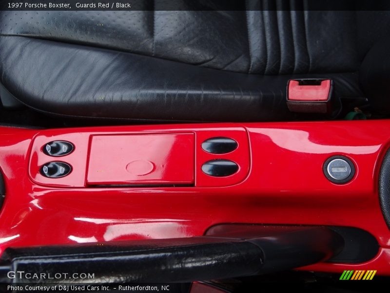 Guards Red / Black 1997 Porsche Boxster