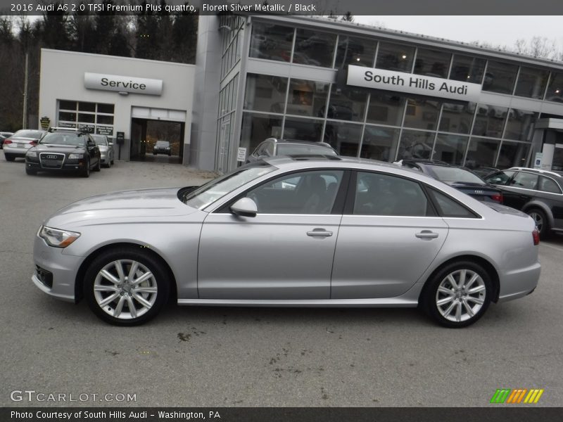 Florett Silver Metallic / Black 2016 Audi A6 2.0 TFSI Premium Plus quattro