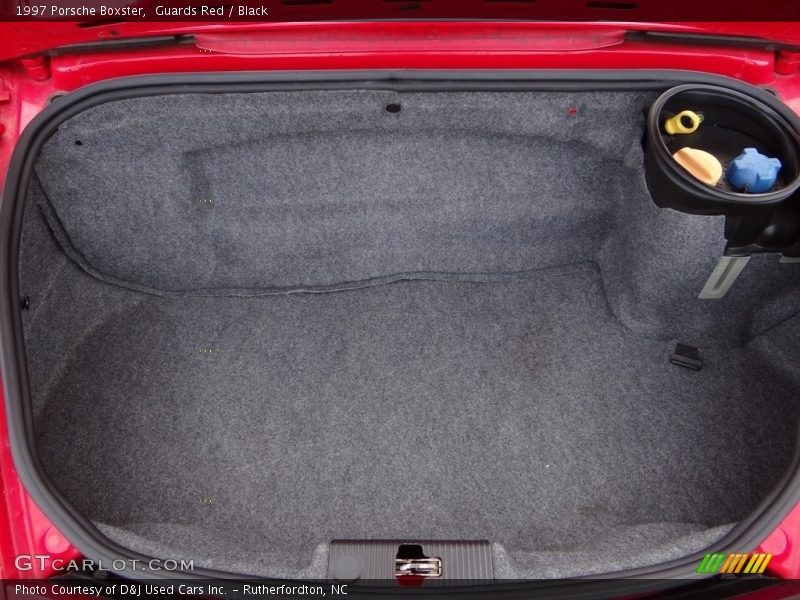 Guards Red / Black 1997 Porsche Boxster