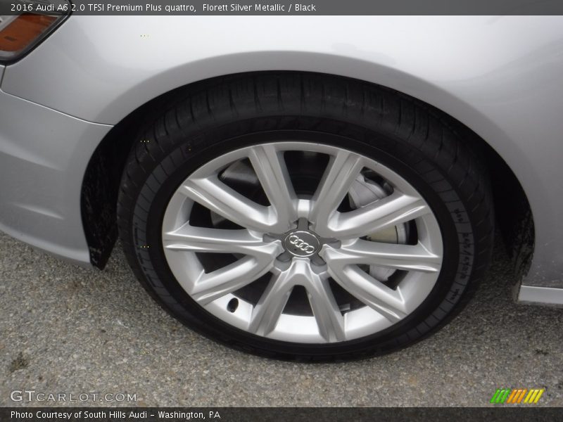 Florett Silver Metallic / Black 2016 Audi A6 2.0 TFSI Premium Plus quattro