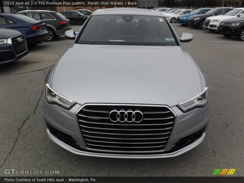 Florett Silver Metallic / Black 2016 Audi A6 2.0 TFSI Premium Plus quattro