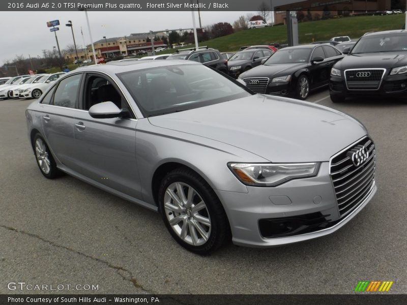 Florett Silver Metallic / Black 2016 Audi A6 2.0 TFSI Premium Plus quattro