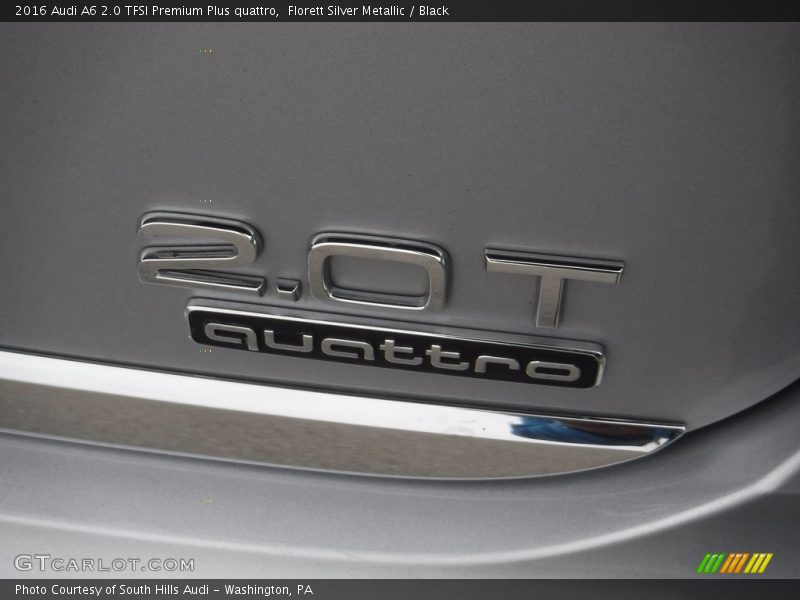 Florett Silver Metallic / Black 2016 Audi A6 2.0 TFSI Premium Plus quattro