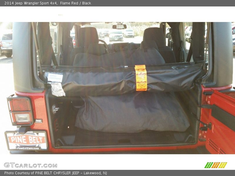 Flame Red / Black 2014 Jeep Wrangler Sport 4x4
