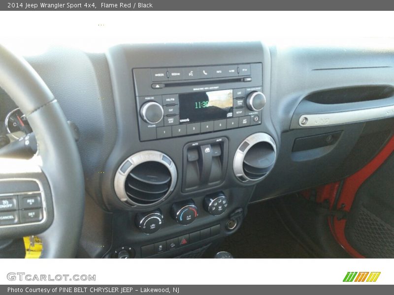 Flame Red / Black 2014 Jeep Wrangler Sport 4x4